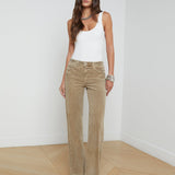 L'AGENCE - Scottie Corduroy Wide-Leg Jean