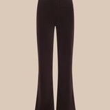 L'AGENCE - Scottie Velvet Wide - Leg Jean