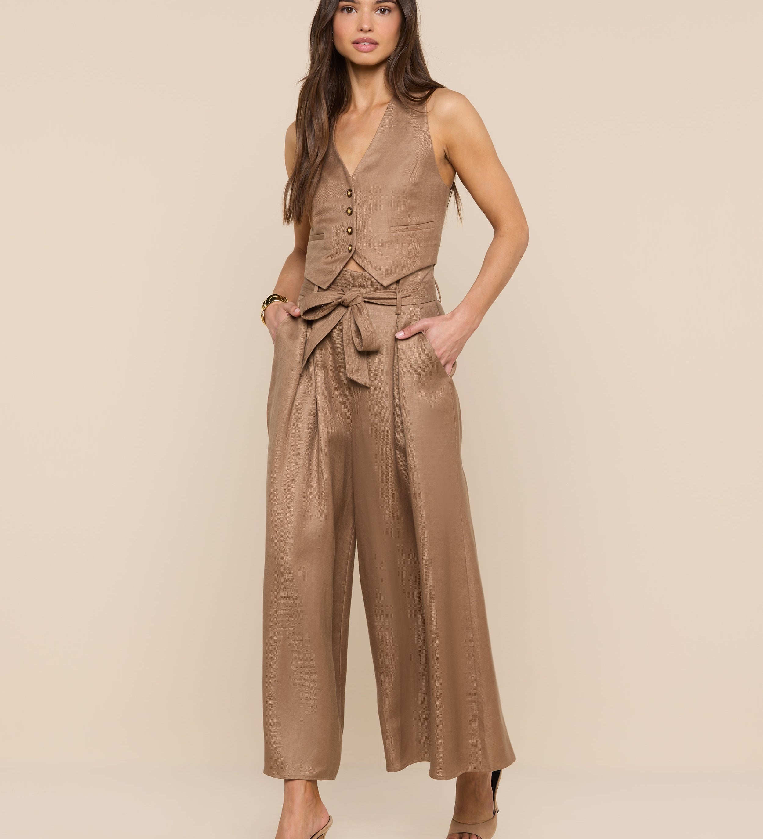 L'AGENCE - Lowen Linen - Blend Pant