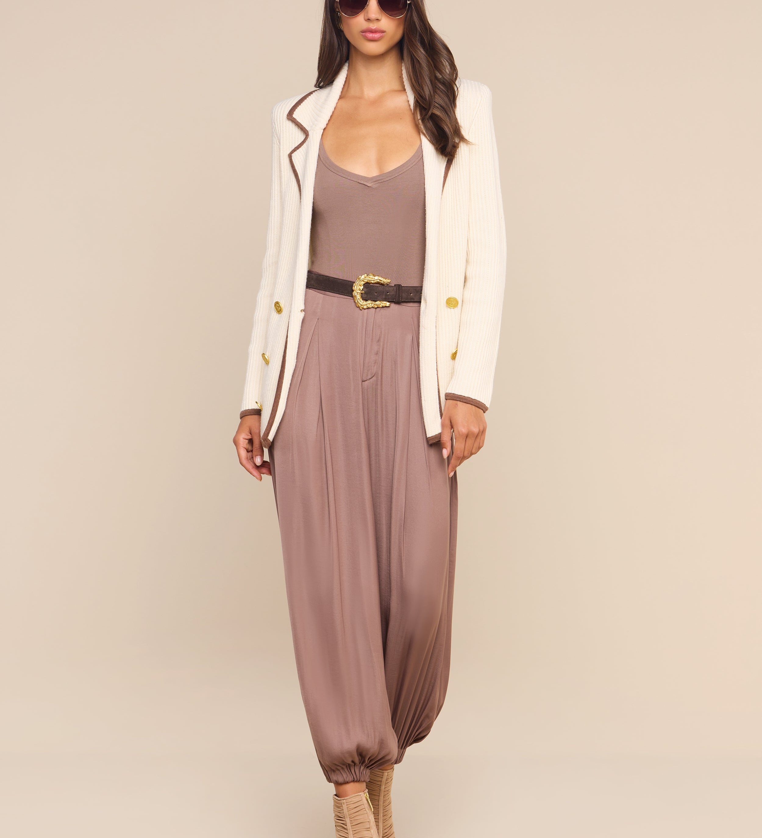 L'AGENCE - Palmer Satin Pant