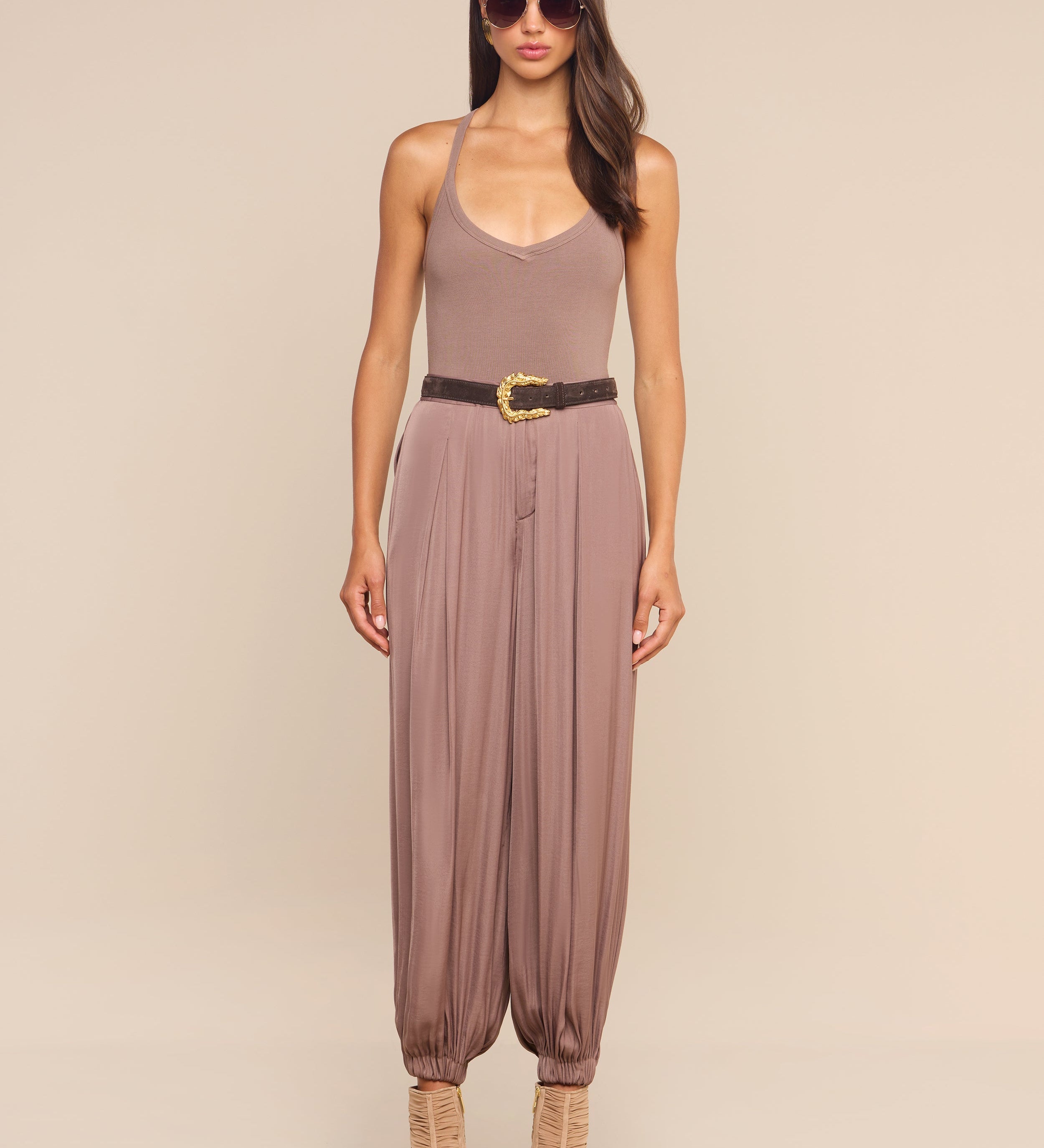 L'AGENCE - Palmer Satin Pant