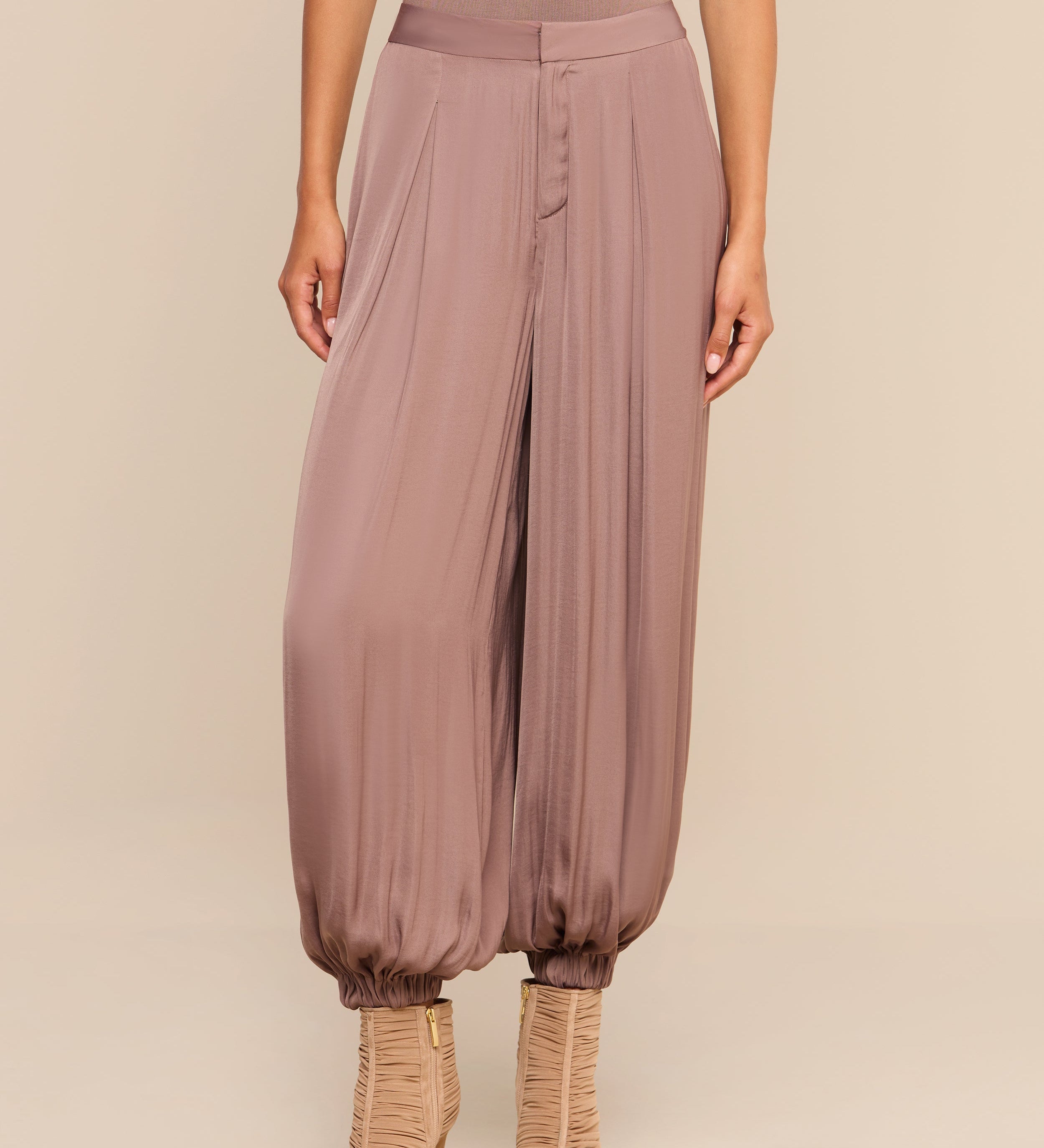 L'AGENCE - Palmer Satin Pant