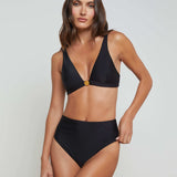 L'AGENCE - Vanessa High - Waisted Bikini Bottom