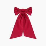 Jennifer Behr - Leander Bow Barrette Faille -- Cherry