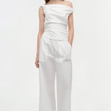 Simkhai - Maisel Draped Cotton Top