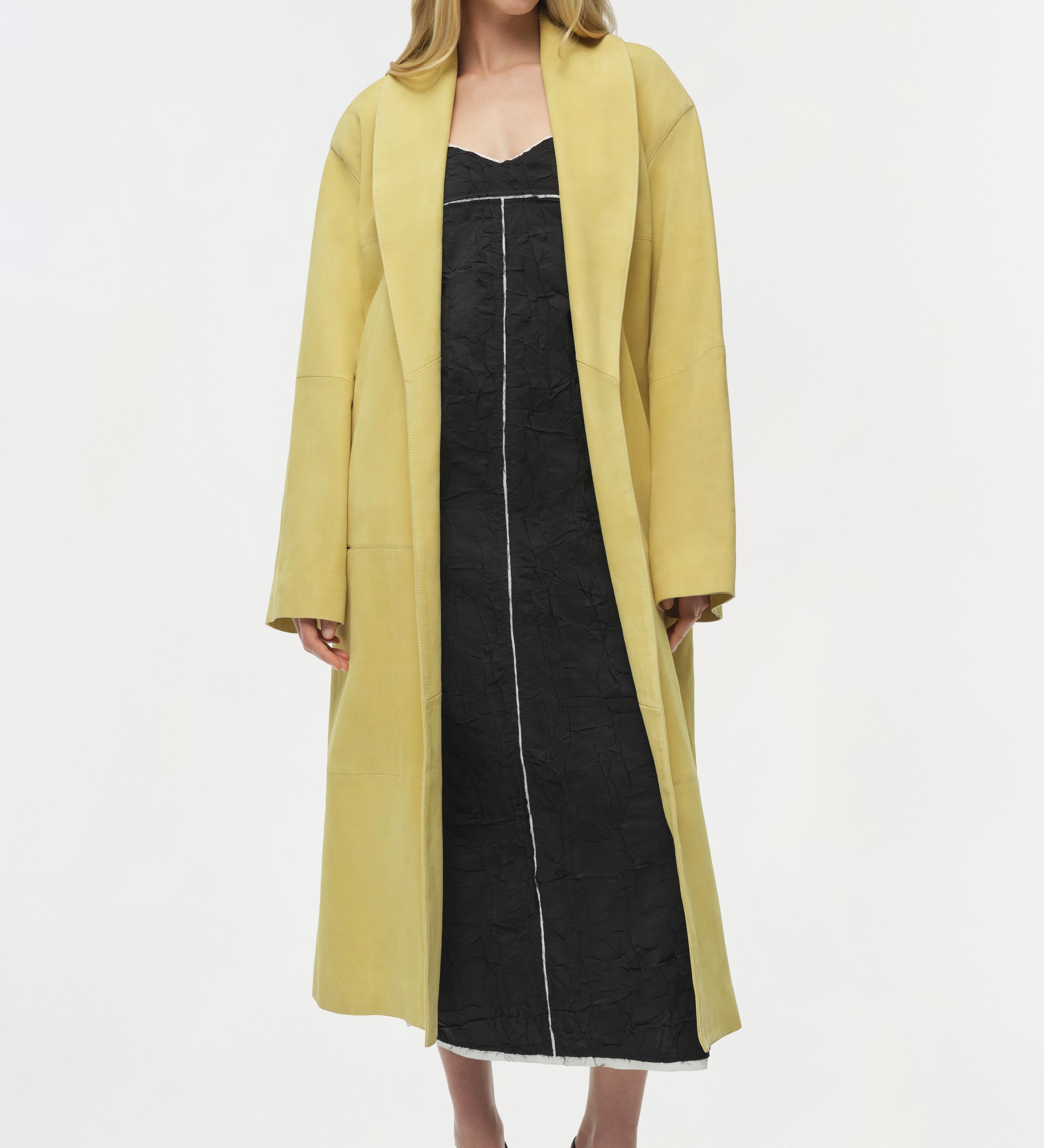 Simkhai - Enola Suede Trench Coat