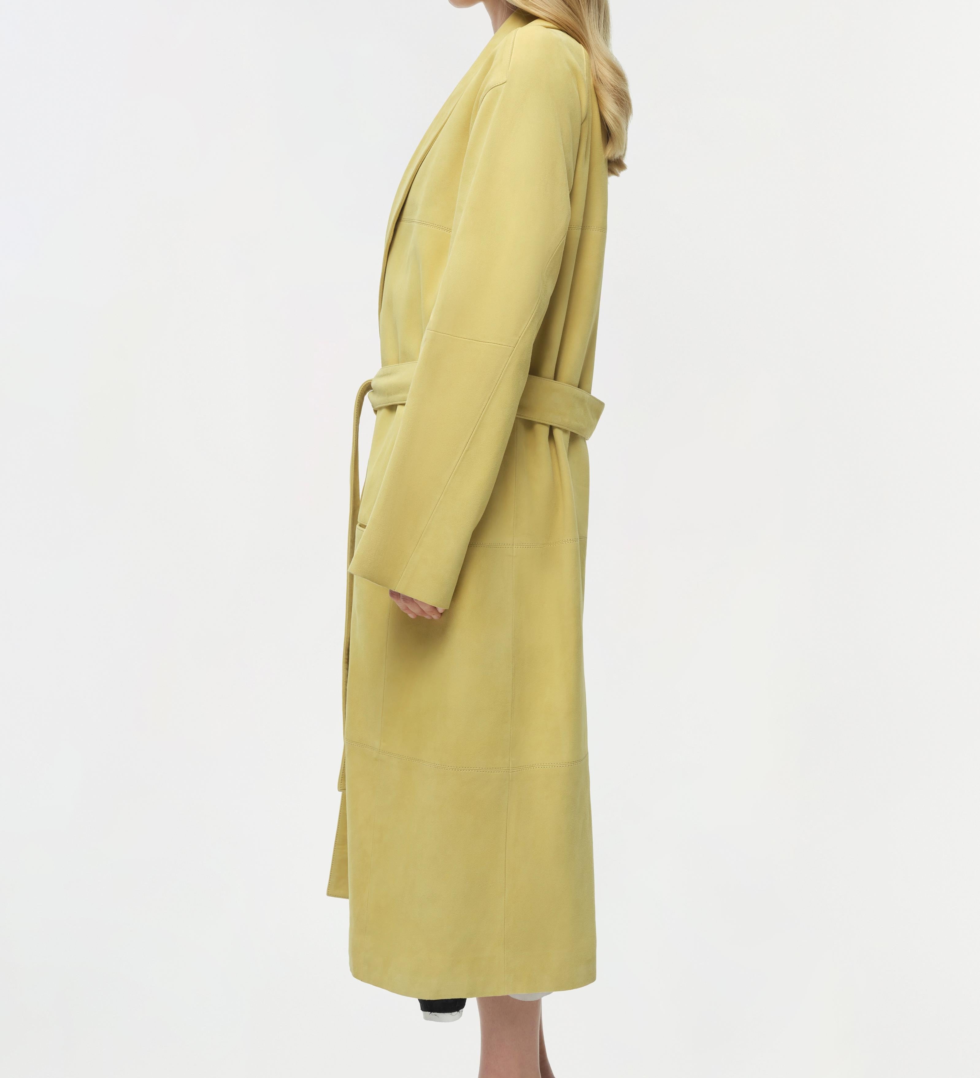 Simkhai - Enola Suede Trench Coat