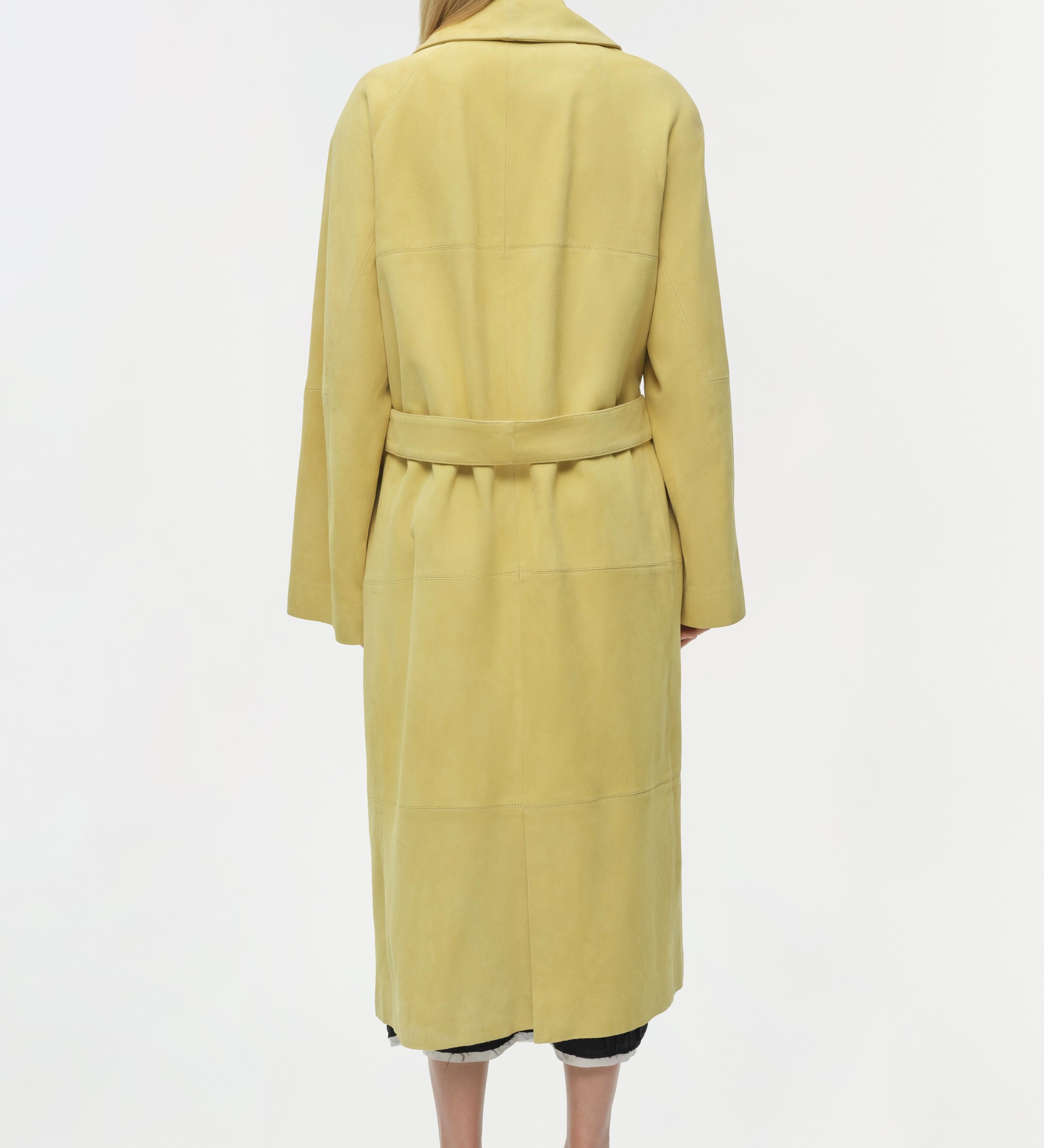 Simkhai - Enola Suede Trench Coat