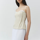 Simkhai - Duval Linen Bustier Midi Dress