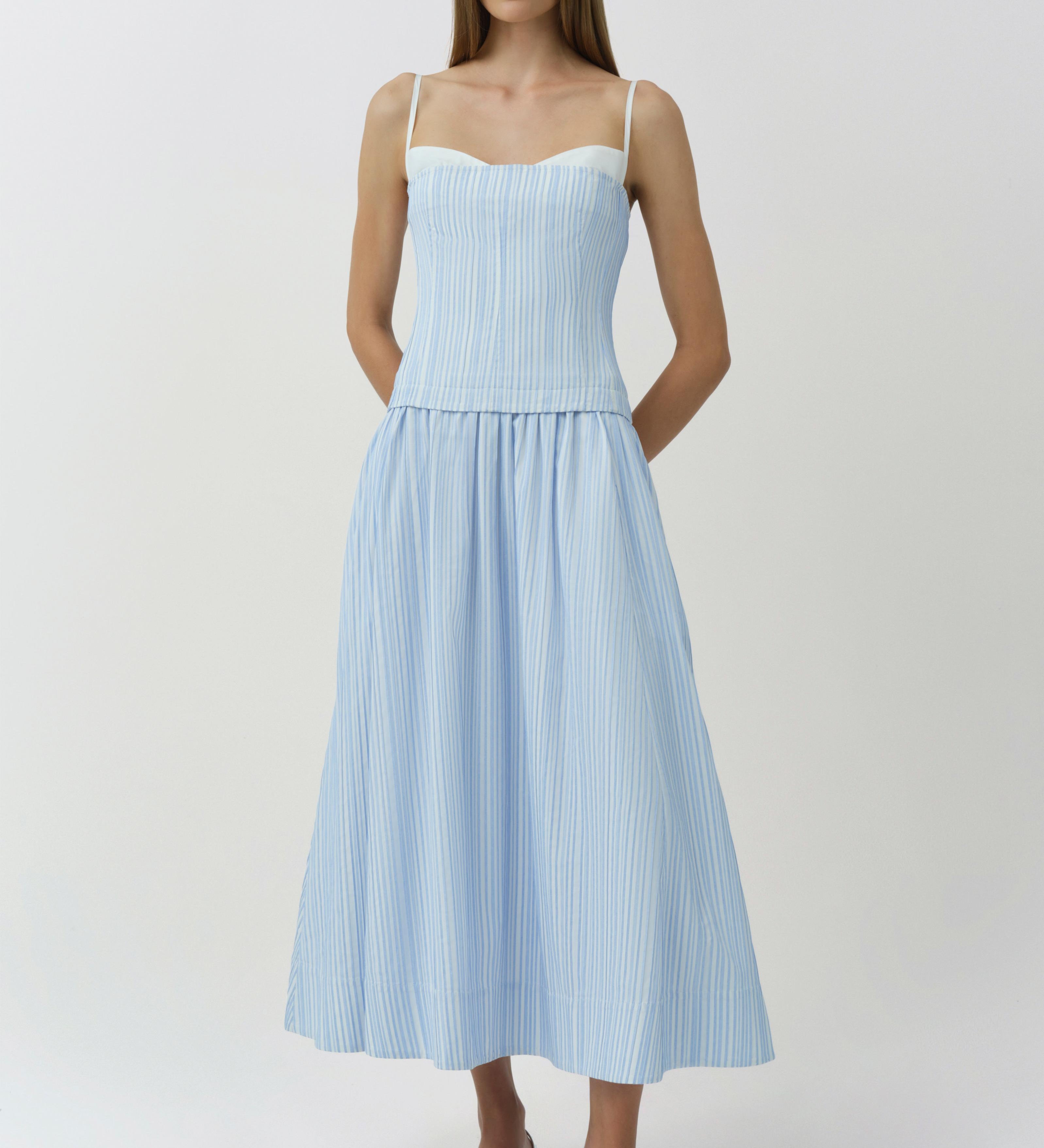 Simkhai - Quinlin Bustier Midi Dress