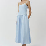Simkhai - Quinlin Bustier Midi Dress