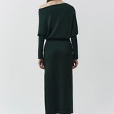 Simkhai - Janese Off Shoulder Knit Midi Dress