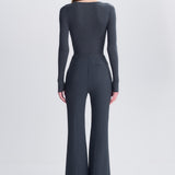 Simkhai - Susanne Silk Cashmere Henley Bodysuit