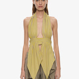 Christopher Esber - Scarf Draped Halter Top