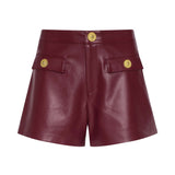 L'AGENCE - Dionne Vegan Leather Short