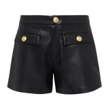 L'AGENCE - Dionne Vegan Leather Short