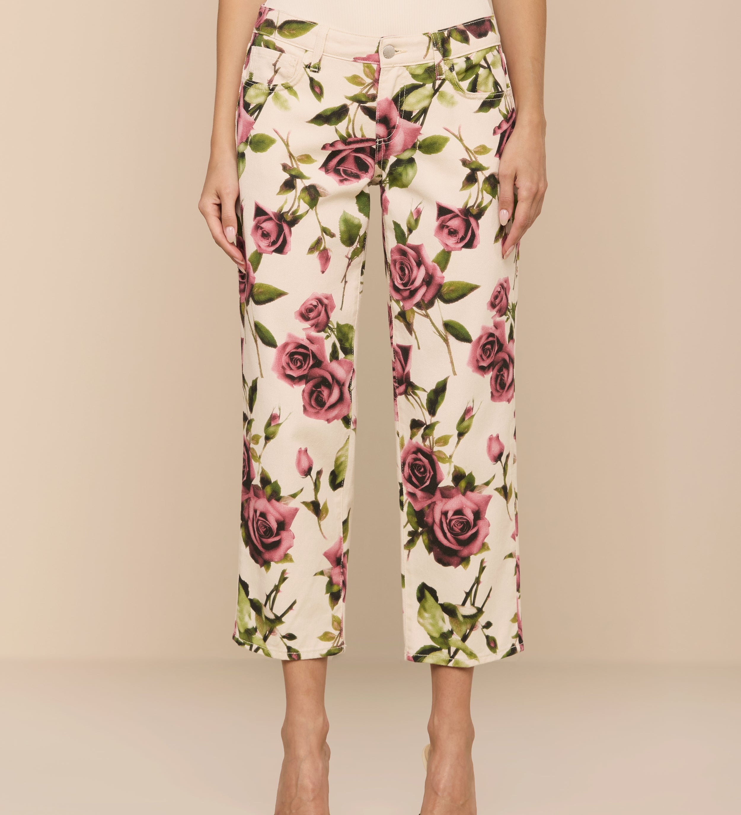 L'AGENCE - Blaine Cropped Stovepipe Jean