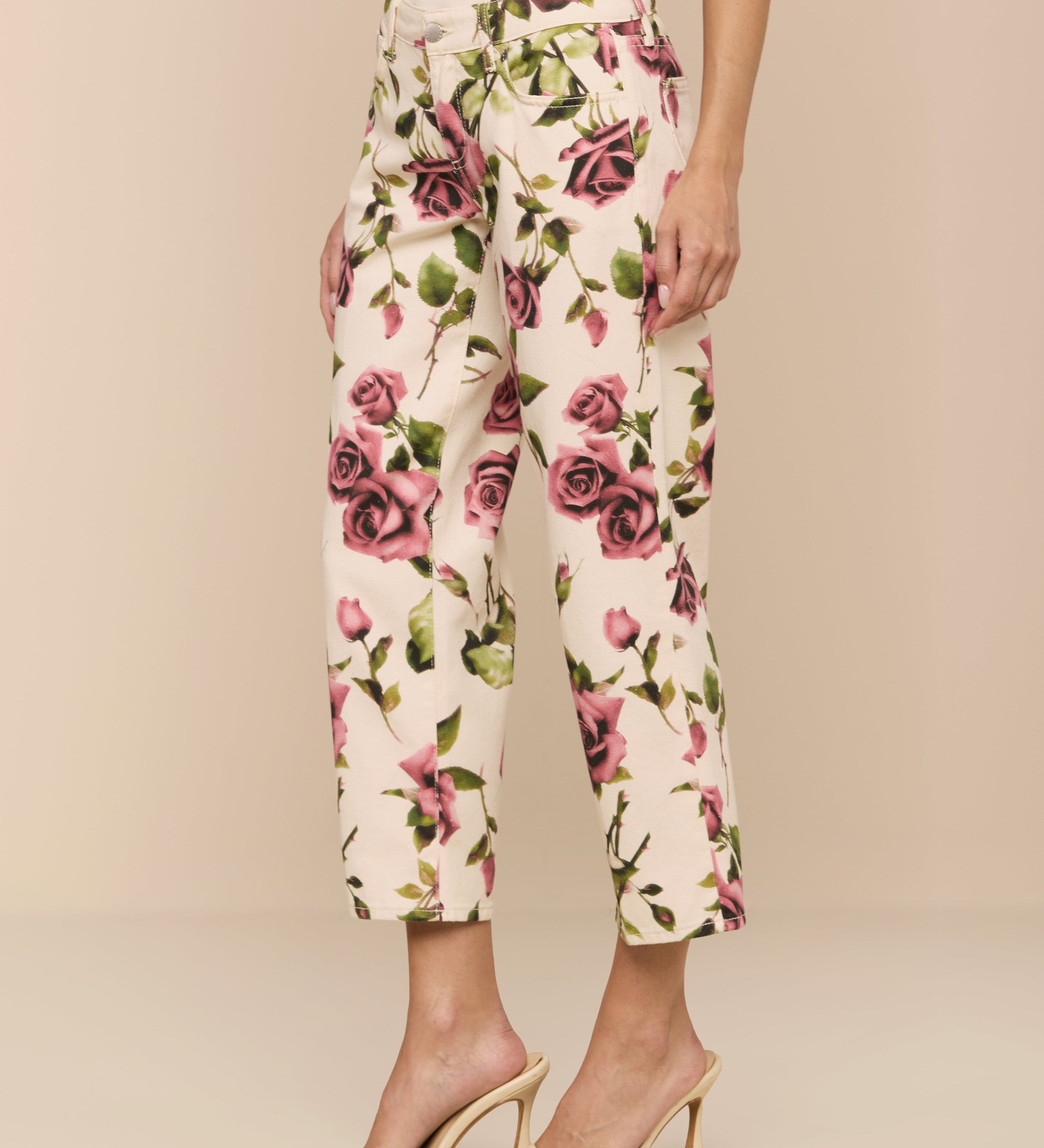L'AGENCE - Blaine Cropped Stovepipe Jean
