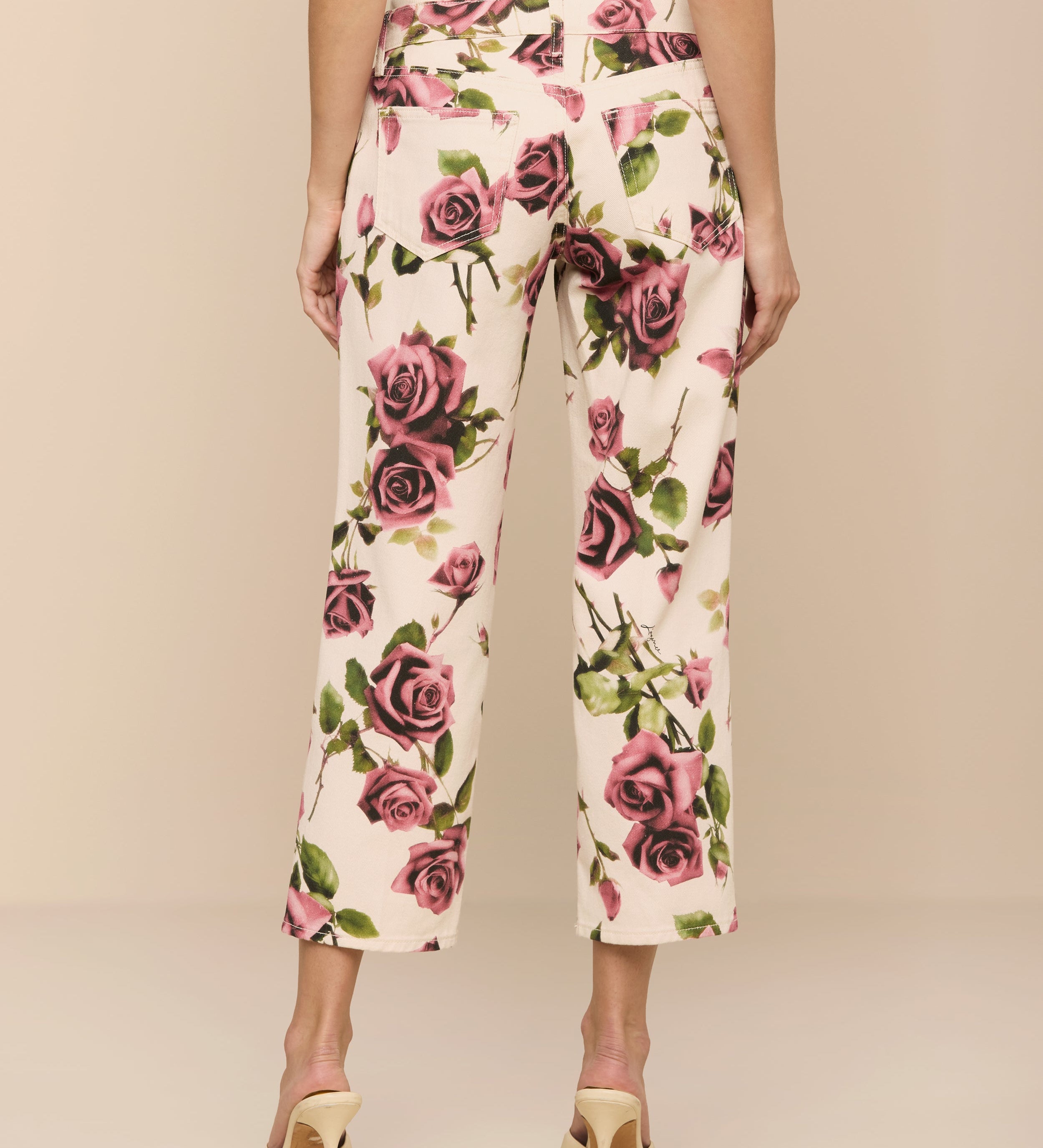 L'AGENCE - Blaine Cropped Stovepipe Jean