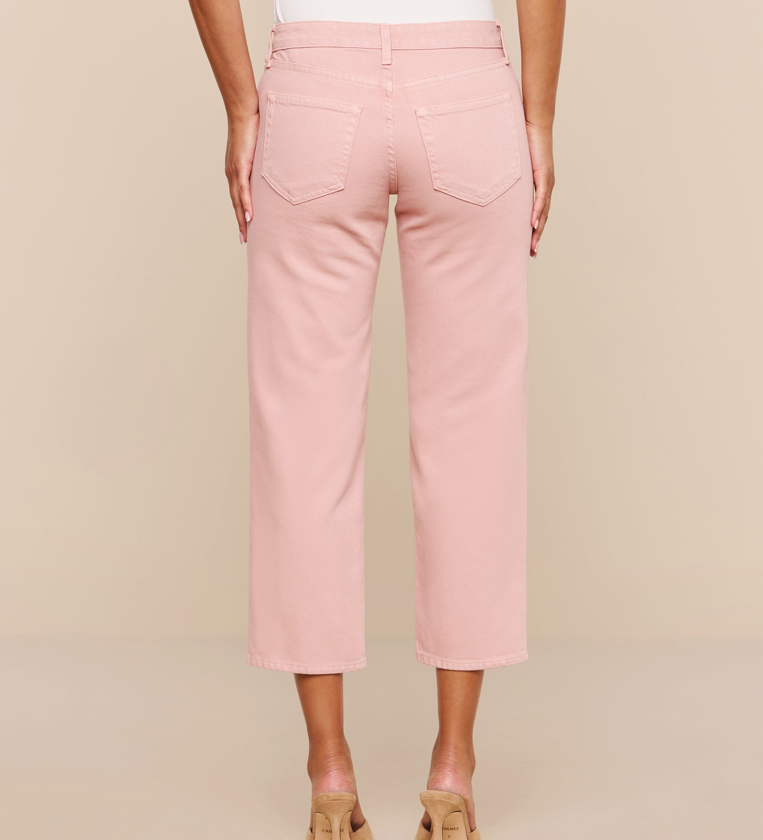 L'AGENCE - Blaine Cropped Stovepipe Jean