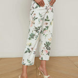 L'AGENCE - Blaine Cropped Stovepipe Jean