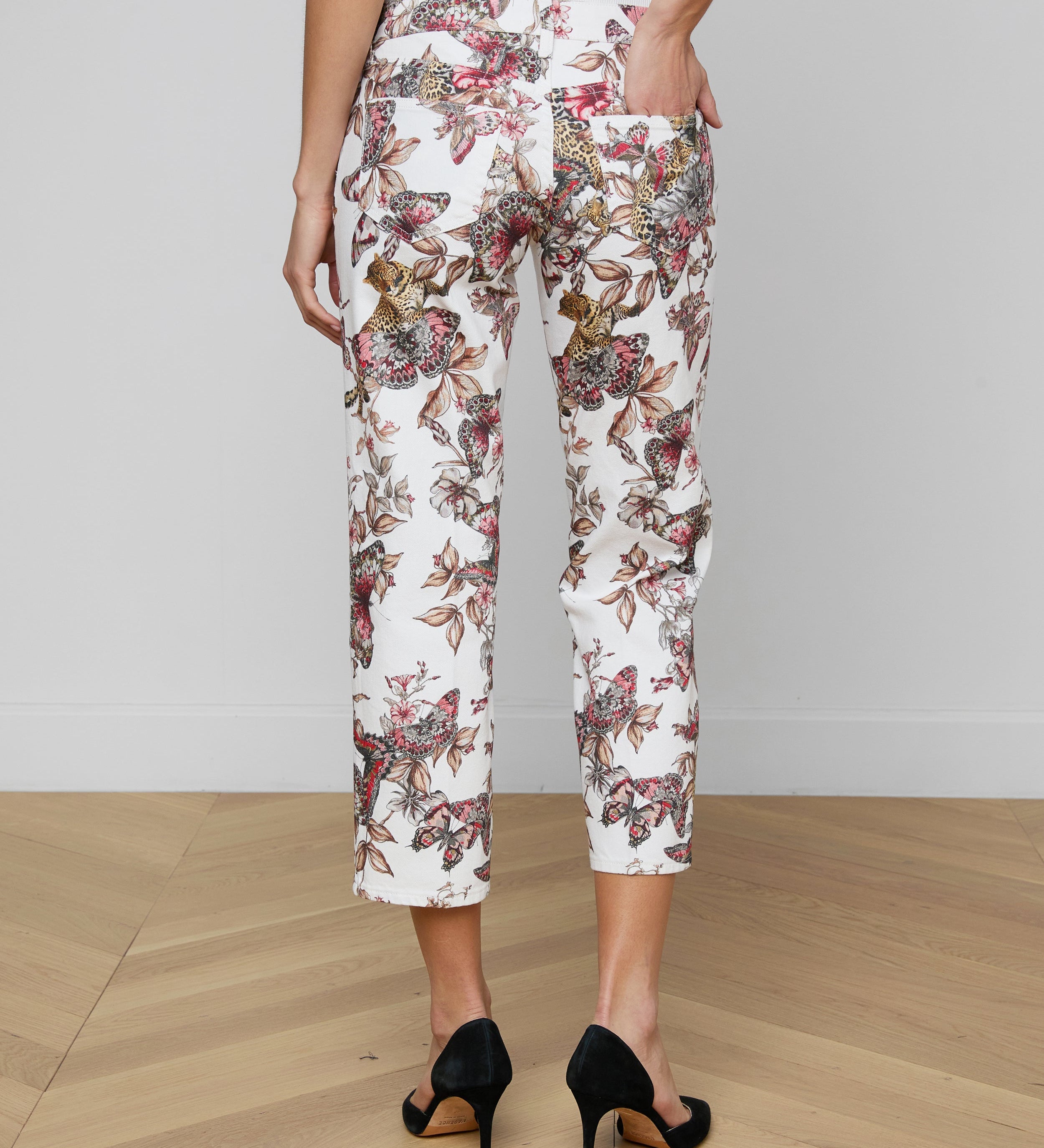 L'AGENCE - Blaine Cropped Stovepipe Jean