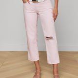 L'AGENCE - Blaine Cropped Stovepipe Jean
