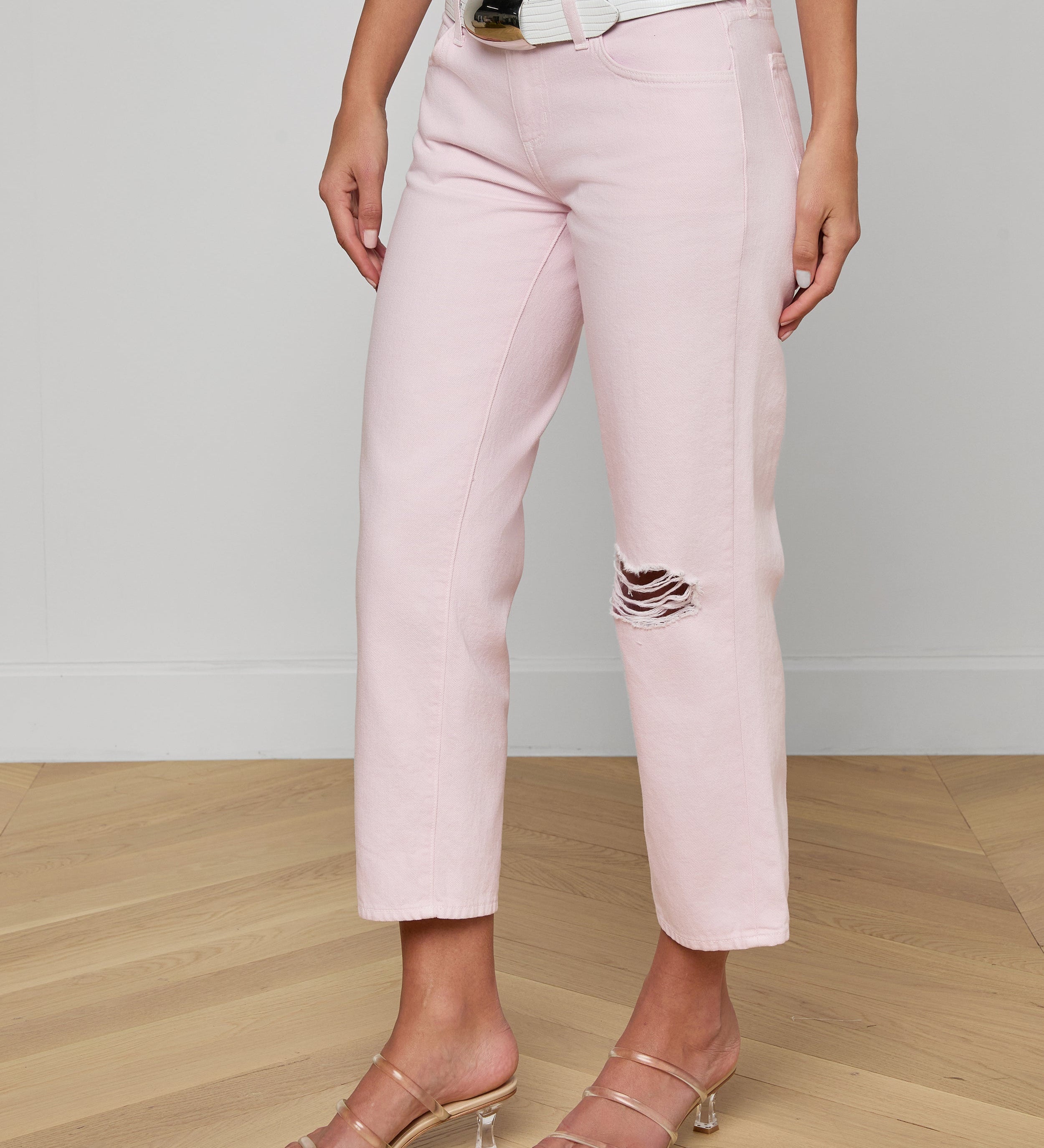 L'AGENCE - Blaine Cropped Stovepipe Jean