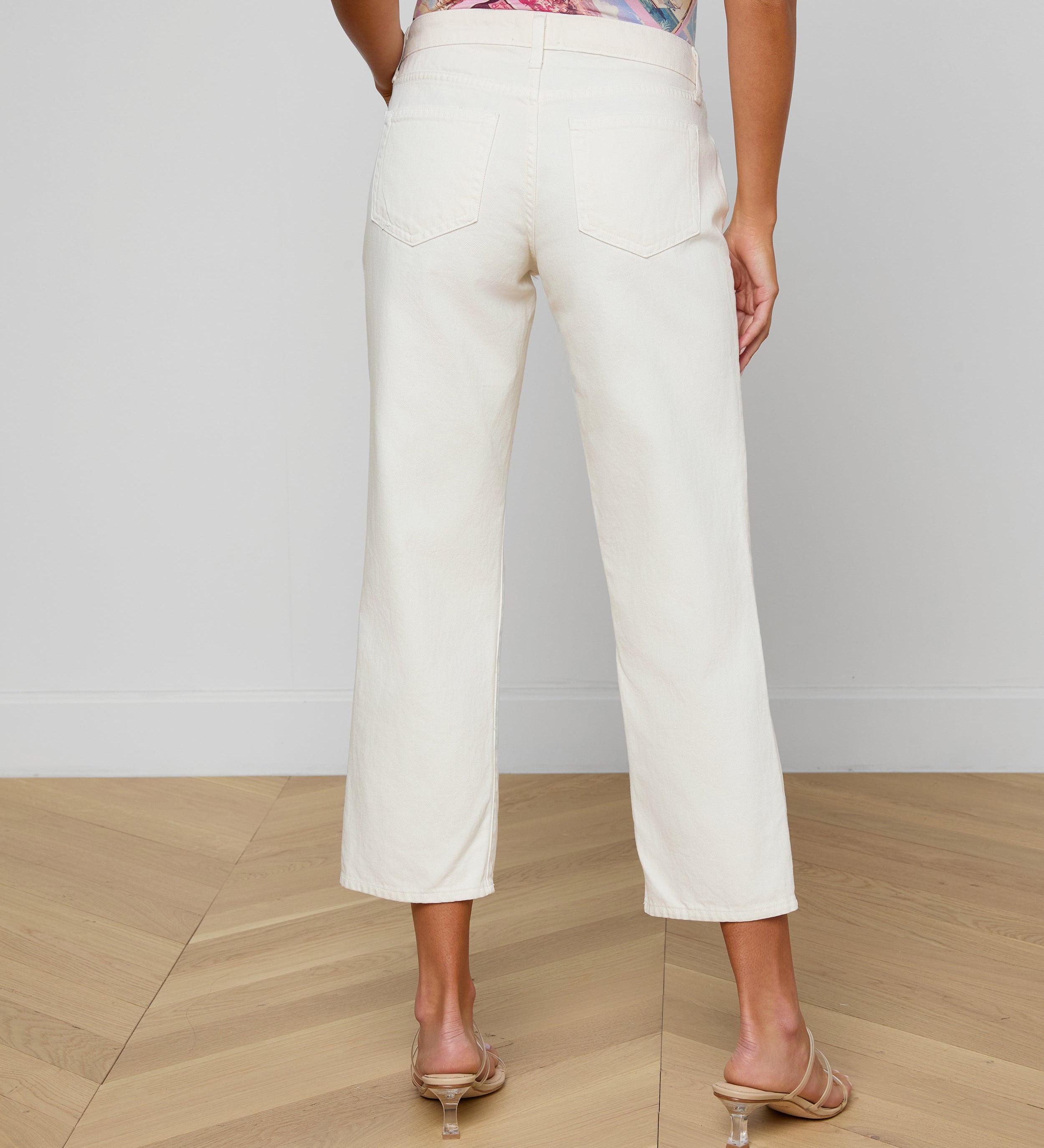 L'AGENCE - Blaine Cropped Stovepipe Jean