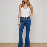 L'AGENCE - Lenora Low-Rise Flare Jean