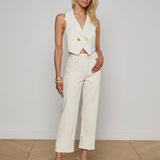 L'AGENCE - Leighton Cropped Cuffed Jean