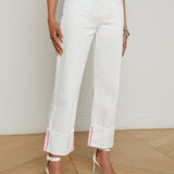L'AGENCE - Leighton Cuffed Stovepipe Jean