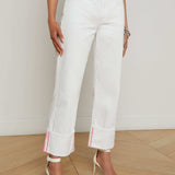 L'AGENCE - Leighton Cropped Cuffed Jean