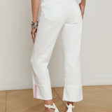 L'AGENCE - Leighton Cropped Cuffed Jean