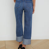 L'AGENCE - Leighton Cuffed Stovepipe Jean