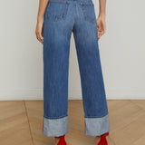 L'AGENCE - Leighton Cuffed Stovepipe Jean