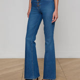 L'AGENCE - Charis Lace-Up Jean