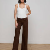L'AGENCE - Joanne Low-Rise Wide-Leg Jean
