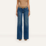 L'AGENCE - Joanne Low - Rise Wide - Leg Jean