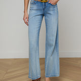 L'AGENCE - Joanne Low - Rise Wide - Leg Jean