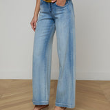 L'AGENCE - Joanne Low - Rise Wide - Leg Jean