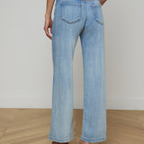 L'AGENCE - Joanne Low - Rise Wide - Leg Jean