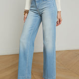 L'AGENCE - Joanne Low-Rise Wide-Leg Jean
