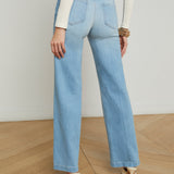 L'AGENCE - Joanne Low-Rise Wide-Leg Jean