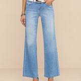 L'AGENCE - Joanne Low - Rise Wide - Leg Jean