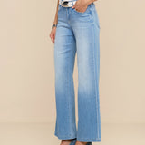 L'AGENCE - Joanne Low - Rise Wide - Leg Jean
