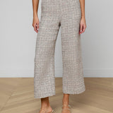 L'AGENCE - Lula Cropped Tweed Trouser