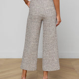 L'AGENCE - Lula Cropped Tweed Trouser