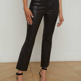 L'AGENCE - Ketra Leather Bootcut Trouser
