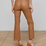 L'AGENCE - Ketra Leather Bootcut Trouser